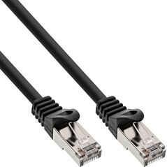 InLine 30pcs. pack Bulk-Pack InLine® Patch cable, SF/UTP, Cat.5e, black, 3m