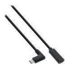 Kabel USB InLine USB-C - USB-C 1 m Czarny (35781)