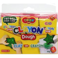 DONGA-A MASA KREDKOWA TORU DONG-A 6 KOLORÓW X 50 G