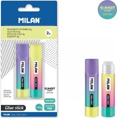 Milan KLEJ W SZTYFCIE MILAN SUNSET 8G 2 SZTUKI NA BLISTRZE