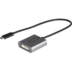 Adapter USB StarTech USB-C - DVI Szary  (CDP2DVIEC)