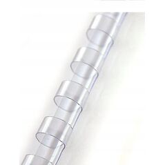 Argo Grzbiet plastikowy 5mm ARGO 405058 przezroczysty 100 szt