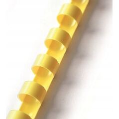 Argo Grzbiet plastikowy 38mm ARGO 405386 żółty 50 szt
