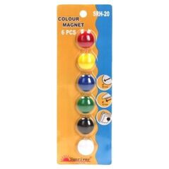 Argo Magnesy 20mm ARGO WF 607234 czerwone 6 szt