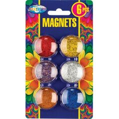 Centrum Magnesy 30mm CENTRUM GLITTER 88804 6szt