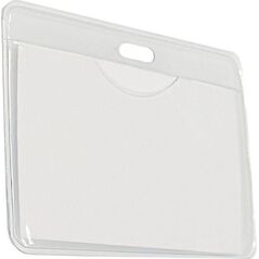 Centrum Identyfikator plastikowy 100x70 mm CENTRUM 89017 transparent plastik