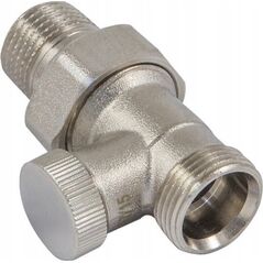 Schlosser Zawór powrotny grzejnikowy DN15 1/2xM22x1,5 GZ prosty