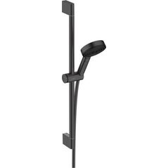 Zestaw prysznicowy Hansgrohe Zestaw prysznicowy 105 3jet Relaxation z drążkiem 65 cm, czarny matowy