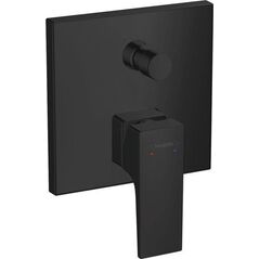 Bateria wannowa Hansgrohe Metropol Jednouchwytowa bateria wannowa, montaż podtynkowy, uchwyt jednoramienny, element zewnętrzny,czarny matowy