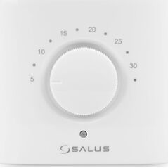 Salus Bezprzewodowy, natynkowy, elektroniczny regulator temperatury sieci ZigBEE -dobowy . 2xAA, biały