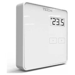 Tech Przewodowy regulator pokojowy dwustanowy do listwy L-10 R-10b biały