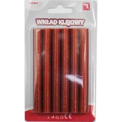 Wkłady klejowe BREWIS Klej do pistoletu 11 mm x 100 mm czerwony 6 szt