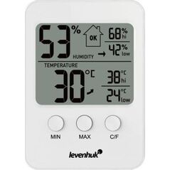 Stacja pogodowa Levenhuk Termohigrometr Levenhuk Wezzer BASE L30, biały