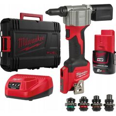 Milwaukee Nitownica aku. 12V 1x2Ah Milwaukee M12 BPRT-201X