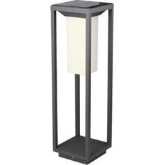 V-TAC Słupek Ogrodowy Solarny V-TAC 4W LED SAMSUNG CHIP Szary 2-funkcje IP65 VT-66 3000K 280lm 3 Lata Gwarancji