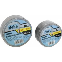 Deka TAŚMA ANTYPOŚLIZGOWA ANTI SLIP BLACK 50MM*5M CZARNA
