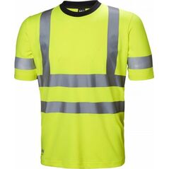 Helly Hansen Koszulka ostrzegawcza ADDVIS, rozmiar XL, żółty ostrzegawczy