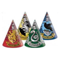 GoDan Czapeczki papierowe Harry Potter MIX 6szt