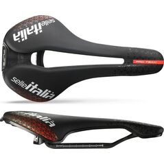 Selle Italia Siodło SELLE ITALIA FLITE Boost PRO TEAM Kit Carbonio Superflow S3, Carbon Rail ⌀7x9 mm + 10mm, Fibra-Tek, 165g, Czarne (NEW)