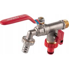 Ferro KCD2 ZAWÓR CZERP.KULOWY Z 2 PRZYŁ. 1", 3/4" FERRO // ZKC.25/20-COMFORT-FER