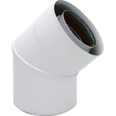 SpiroFlex 60/100 TURBO(NV) KOLANO DWUŚCIENNA BIAŁE 45ST //RSK.SX-TDNV60/100K45B