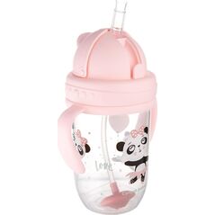 Canpol Kubek niekapek z rurką i odważnikiem Exotic Panda Canpol Babies