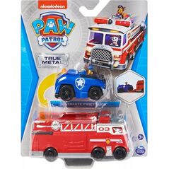 Spin Master Psi Patrol Zestaw drużynowy Samochód strażacki + Chase Spin Master