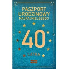 Yeku Karnet Urodzinowy 40 JCX - 037