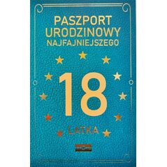 Yeku Karnet Urodzinowy 18 JCX - 033