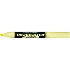 Centropen ZAKREŚLACZ CENTROPEN HIGHLIGHTER FLEXI SOFT 8542 ŻÓŁTY PASTEL