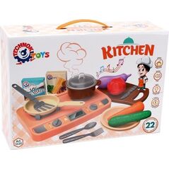 Technok Zestaw Kuchenka z akcesoriami 22el w pudełku 5620 TechnoK p5