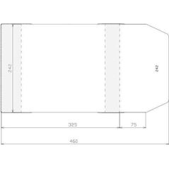 Sztapel Okładka regulowana 242x400mm (50szt)