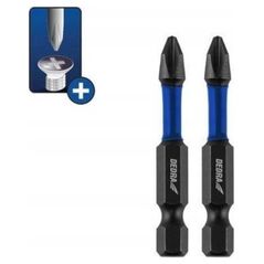 Dedra Końcówki wkrętakowe udarowe Phillips PH2x50mm, 2szt. blister