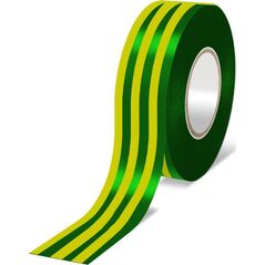 Dedra Taśma elektroizolacyjna PVC żółto-zielona 19mmx33m