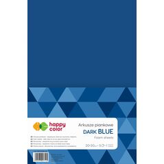 Happy Color Pianka Happy Color jednokolorowa 20x30 cm 5 ark Ciemnoniebieska