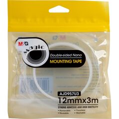 M&G Taśma montażowa Nano Tape dwustronna przeźroczysta 12mm 3m MG