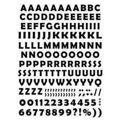 FANDY Naklejki papierowe ABC