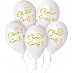 GoDan Balony premium hel Chrzest 33cm 5szt