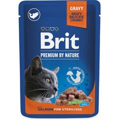 Brit BRIT CAT PREM.SALMON FOR STERILIZED 100G SASZETKA 111833 460