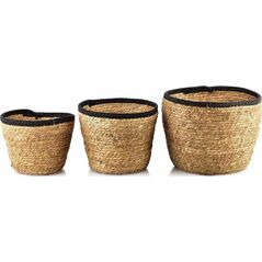 Affek Design BALI KOMPLET 3 KOSZY 33x33xH:27/27x27xH:24/25x25xH:21cm