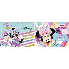 Beniamin Blok techniczny A4/10K biały Minnie Mouse