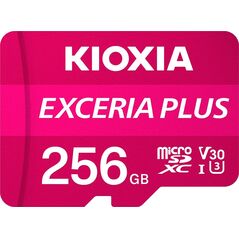 Karta Kioxia Exceria Plus MicroSDXC 256 GB Class 10 UHS-I/U3 A1 V30 (LMPL1M256GG2)