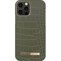 iDeal Of Sweden IDEAL OF SWEDEN IDACAW21-I2061-327 IPHONE 12/12 PRO CASE KHAKI CROCO