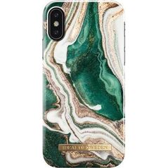 iDeal Of Sweden CASE ETUI iDEAL OF SWEDEN IDFCAW18-18-98 GOLDEN JADE MARBLE IPHONE X/XS