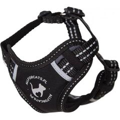 All for Cats All For Cats Szelki Sportowe XS Czarne
