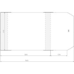 Sztapel Okładka regulowana 290x520mm (50szt)