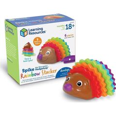 Learning Resources Sorter Tęczowy Jeż Zestaw do rozpoz. kształtów