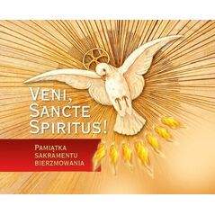 Wydawnictwo Duszpasterstwa Rolników Veni Sancte Spiritus. Pamiątka bierzmowania - czer