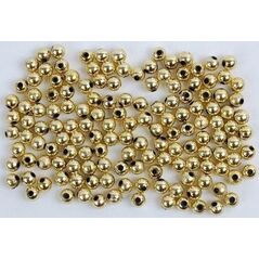 FANDY Koraliki 6 mm złote (30g)