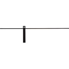 Kinkiet Nowodvorski Ledowa lampa ścienna IMPULSE 8116 kinkiet 10W 3000K czarna listwa